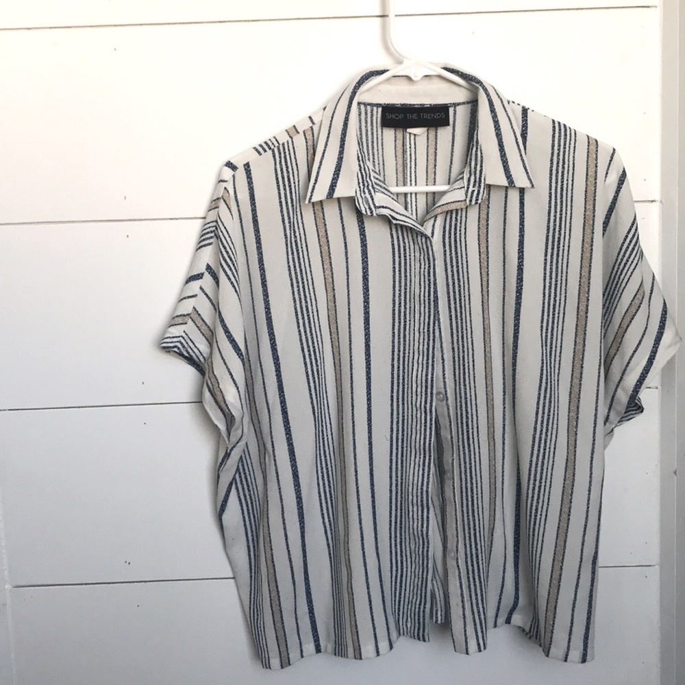 Striped Crop Top